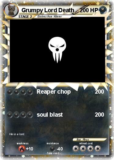 Pokemon Grumpy Lord Death