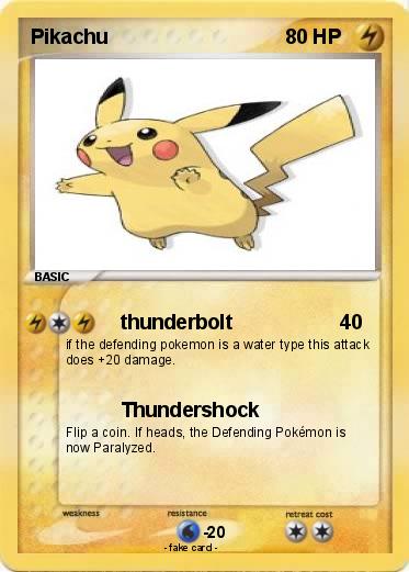 Pokemon Pikachu