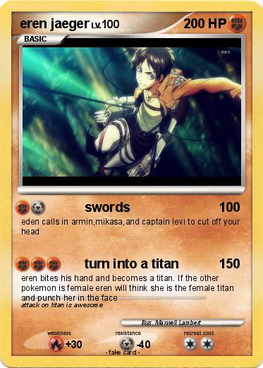 Pokemon eren jaeger Pokemon eren jaeger