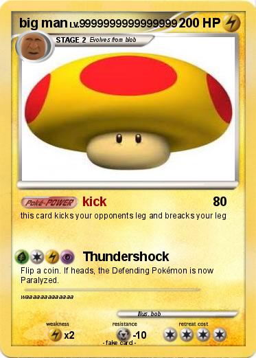 Pokemon big man