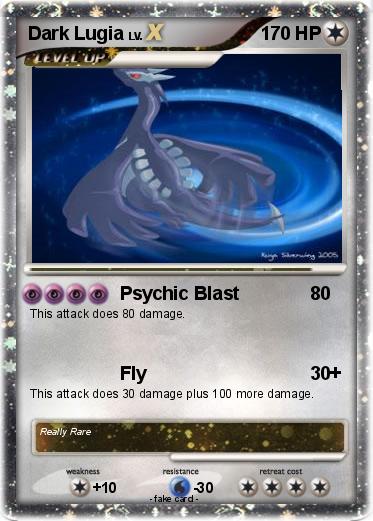 Pokemon Dark Lugia
