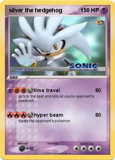 Pokemon silver the hedgehog