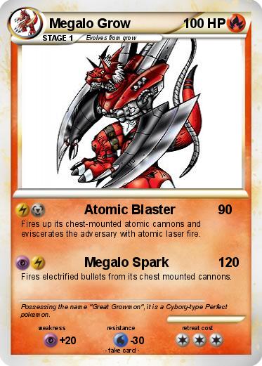 Pokemon Megalo Grow