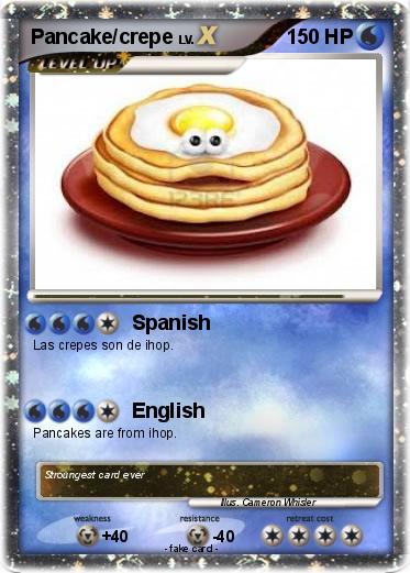 Pokemon Pancake/crepe