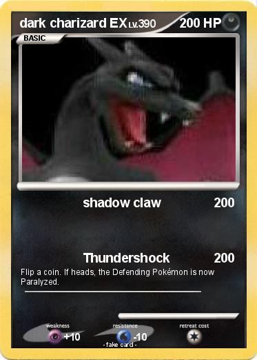 Pokemon dark charizard EX
