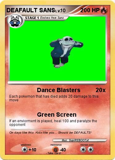 Pokemon DEAFAULT SANS