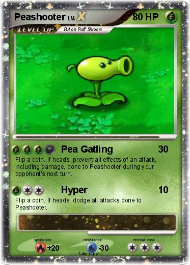 Pokemon Peashooter