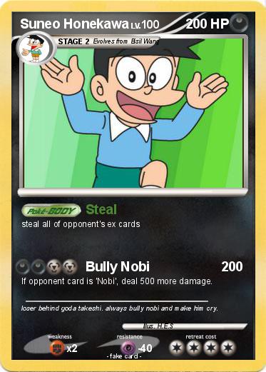 Pokemon Suneo Honekawa