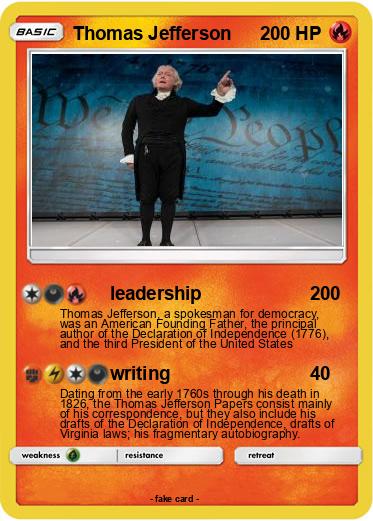 Pokemon Thomas Jefferson