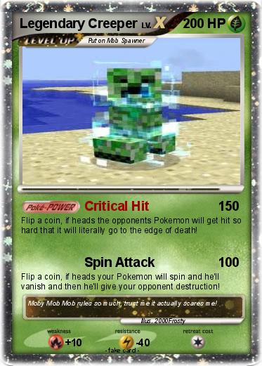 Pokemon Legendary Creeper