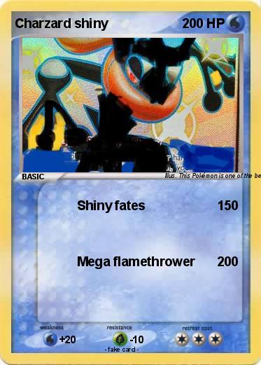 Pokemon Charzard shiny
