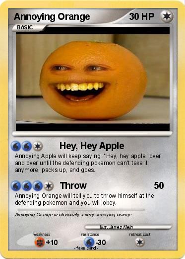 Pokemon Annoying Orange