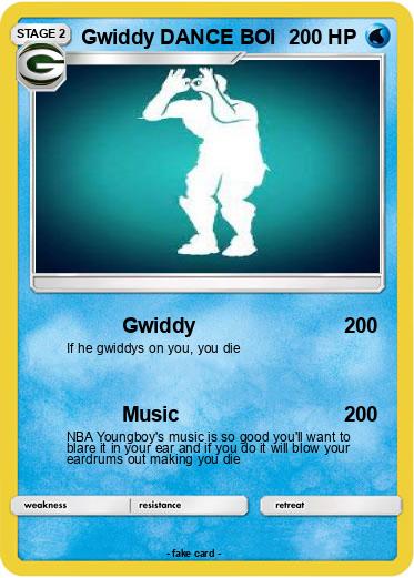 Pokemon Gwiddy DANCE BOI