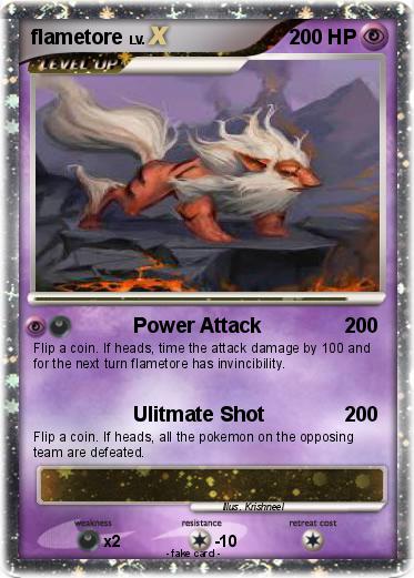 Pokemon flametore