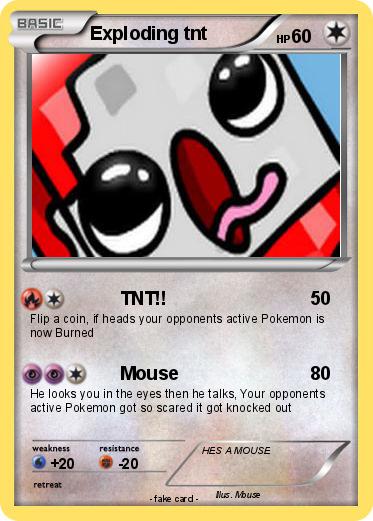 Pokemon Exploding tnt