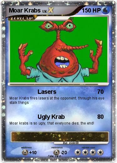 Pokemon Moar Krabs