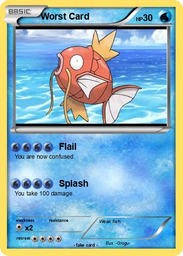 Pokemon Worst Card
