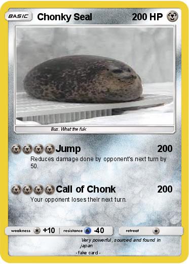 Pokemon Chonky Seal