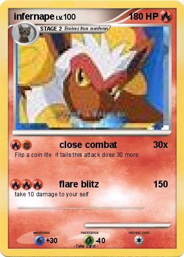 Pokemon infernape