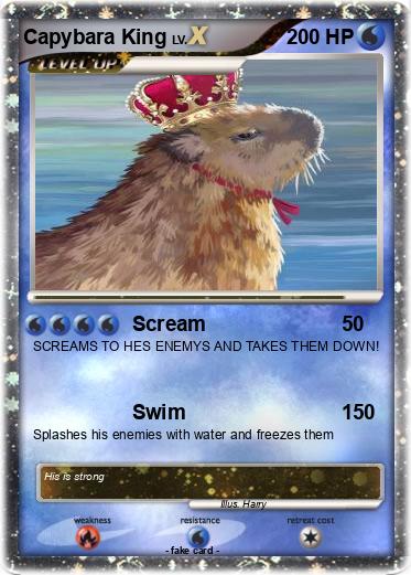 Pokemon Capybara King