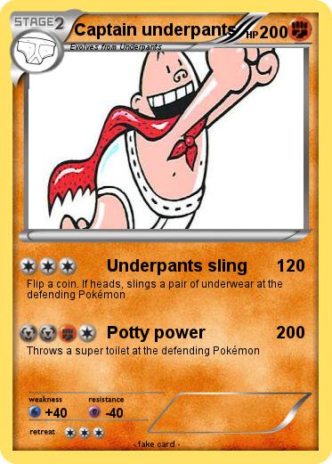 Pokemon Captain underpants