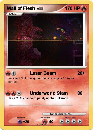 Pokemon Wall of Flesh