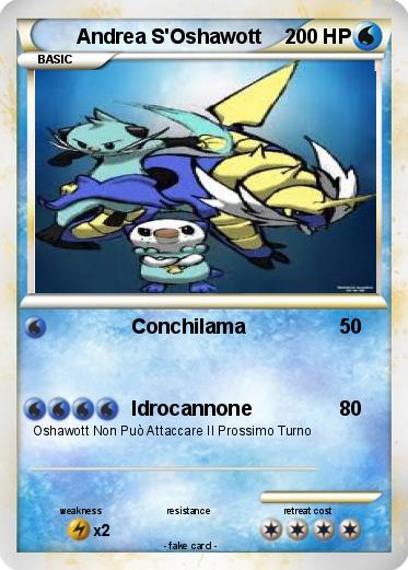 Pokemon Andrea S'Oshawott