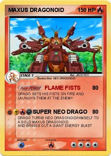Pokemon MAXUS DRAGONOID