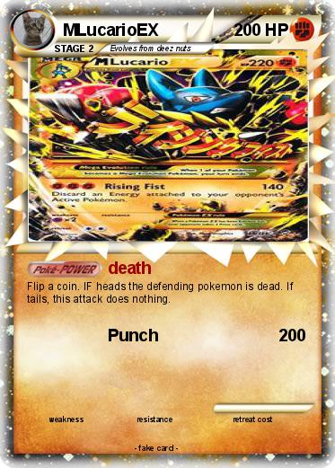 Pokemon MLucarioEX