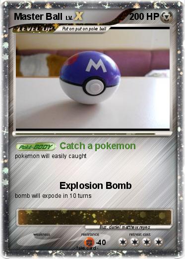 Pokemon Master Ball