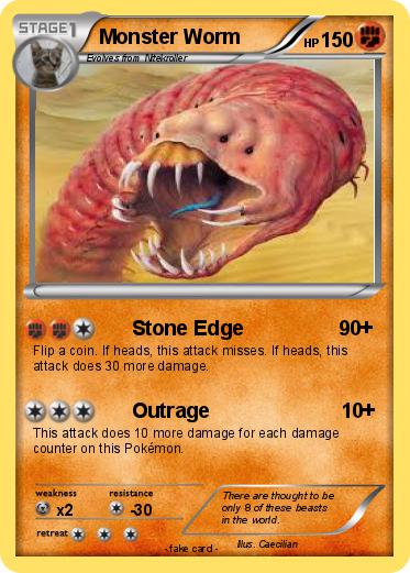 Pokemon Monster Worm