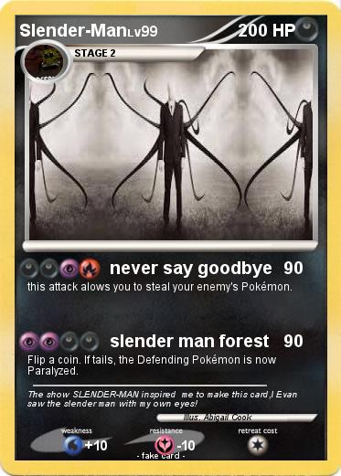 Pokemon Slender-Man