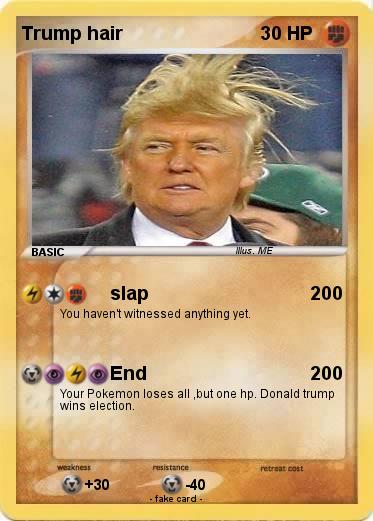 Pokemon Trump hair