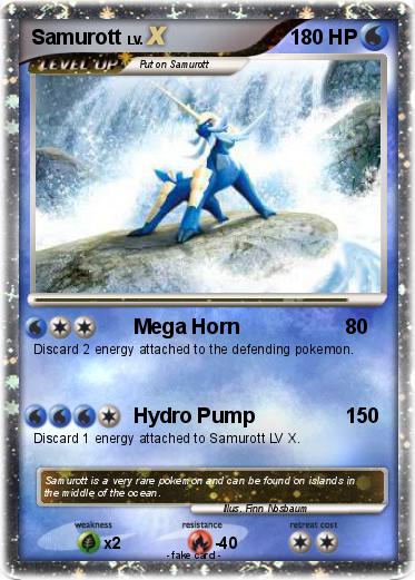 Pokemon Samurott