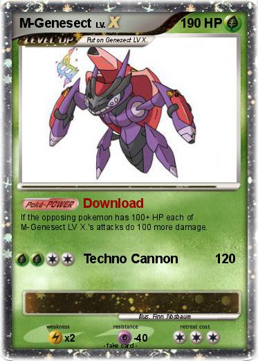 Pokemon M-Genesect