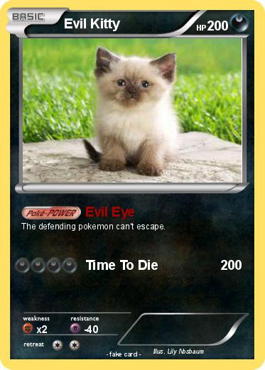Pokemon Evil Kitty