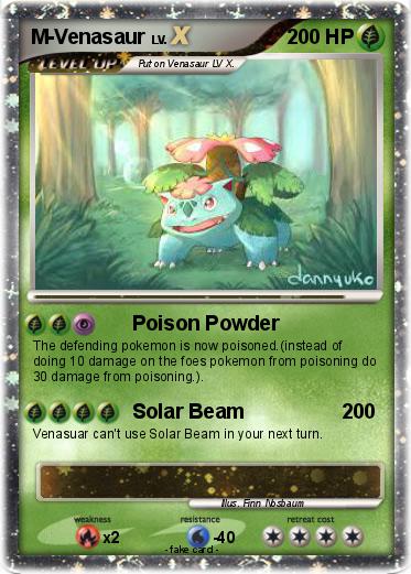 Pokemon M-Venasaur