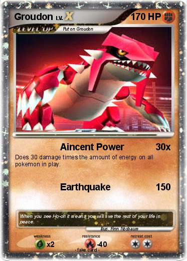 Pokemon Groudon