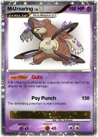 Pokemon M-Ursaring