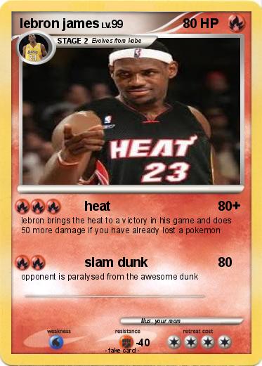 Pokemon lebron james