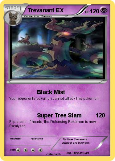 Pokemon Trevanant EX Pokemon Trevanant EX