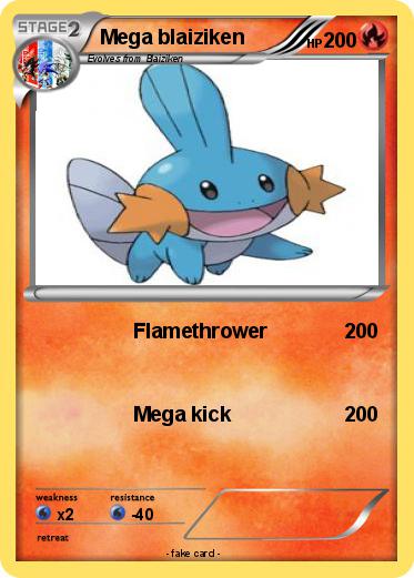 Pokemon Mega blaiziken