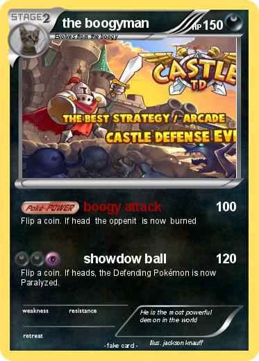 Pokemon the boogyman