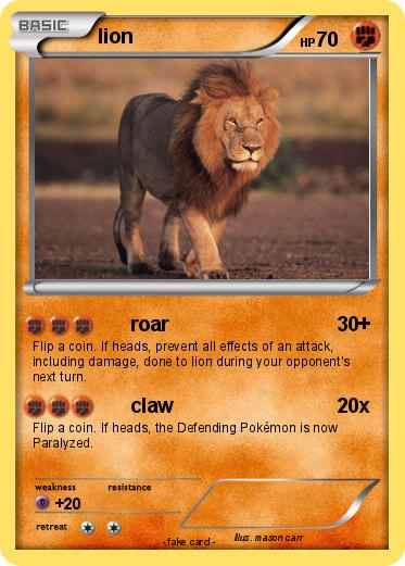 Pokemon lion