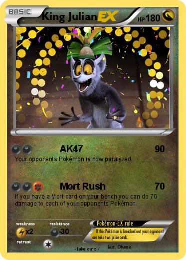 Pokemon King Julian