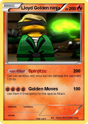 Pokemon Lloyd Golden ninja