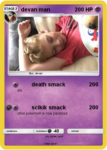 Pokemon devan man