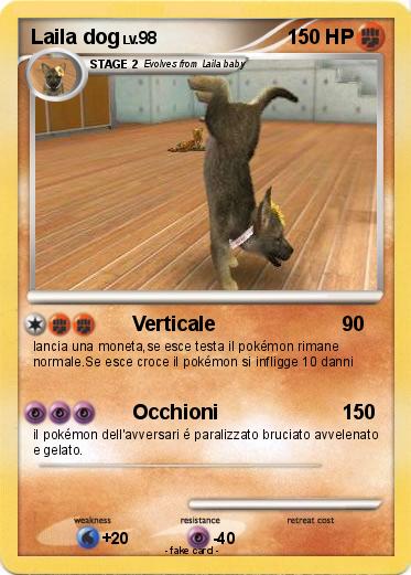 Pokemon Laila dog