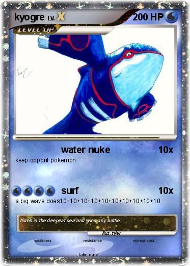 Pokemon kyogre