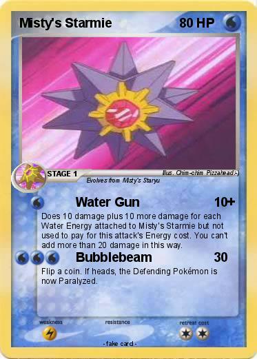 Pokemon Misty's Starmie